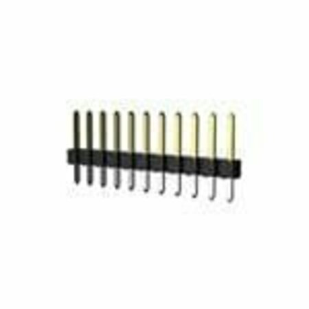 FCI Board Connector, 10 Contact(S), 2 Row(S), Male, Straight, Solder Terminal 67996-410